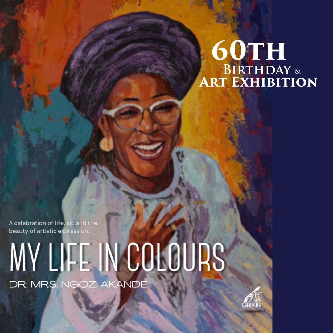 Life in Colour Exhibition Poster